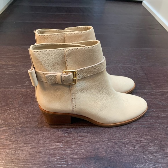 Cream Kate Spade Taley Booties - Picture 2 of 6